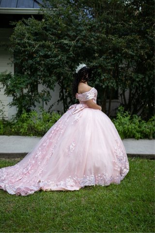 Vestido de Quinceañera Rosa