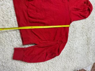 Talla L Sudadera Adidas Roja Oversize