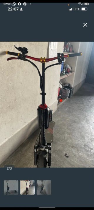 Patinete eléctrico plegable