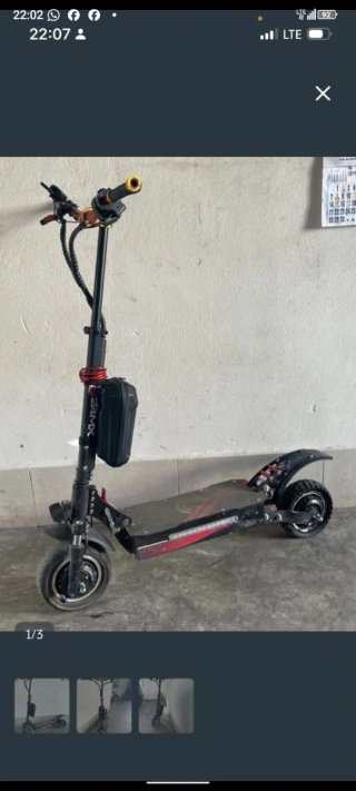 Patinete eléctrico plegable