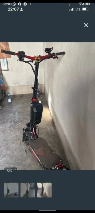 Patinete eléctrico plegable