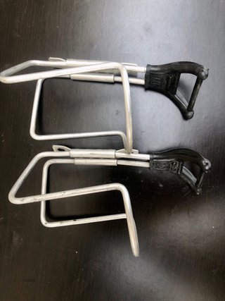 Portabidones clásicos de aluminio para bicicleta