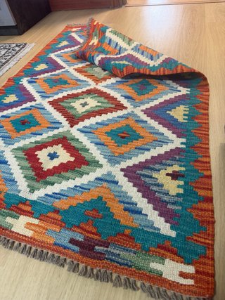 Tappeto Kilim lana multicolore 120*80cm