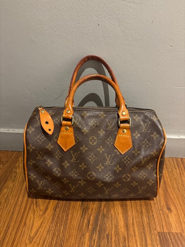 Bolso Louis Vuitton Speedy Marrón