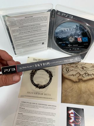 Skyrim Legendary Edition PS3 PAL España Completo