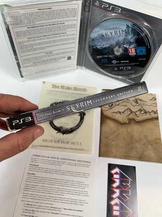 Skyrim Legendary Edition PS3 PAL España Completo