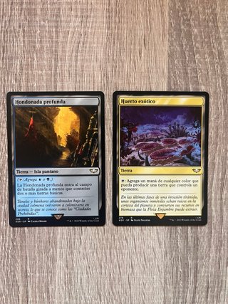 Cartas Magic warhammer 40k Hondonada y Huerto