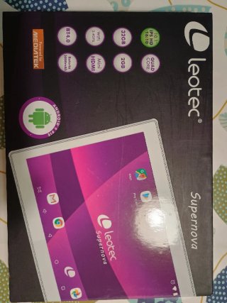 Tablet 10" Leotec Supernova Qi32 2GB/32GB Blanca