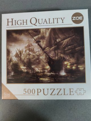 Puzzle 500 piezas Barcos Batalla naval