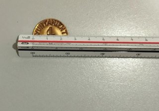 Lote 3 monedas 50 céntimos, 1 y 2 Pesetas Arahal