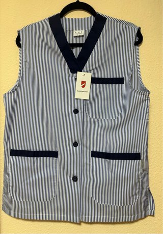 Casaca Eurosavoy Rayas Azul y Blanco