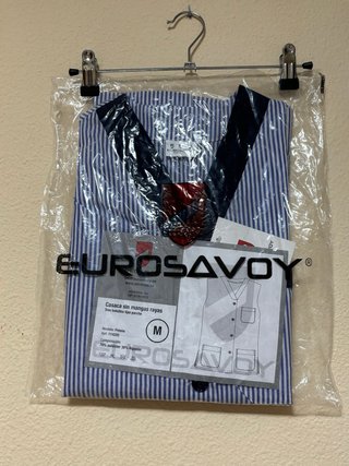 Casaca Eurosavoy Rayas Azul y Blanco