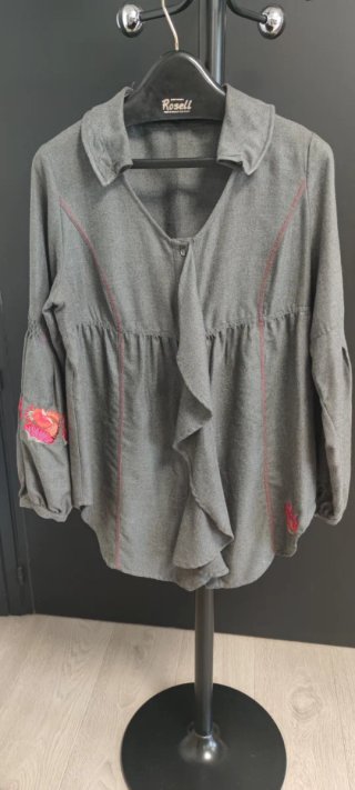 Blusa Fille des Sables Gris Talla 42