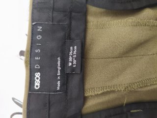 Conjunto de traje ASOS DESIGN verde oliva.