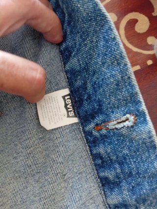 Cazadora Vaquera Levi's XL