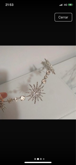 Tiara de Novia con Estrellas