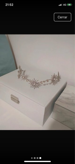 Tiara de Novia con Estrellas