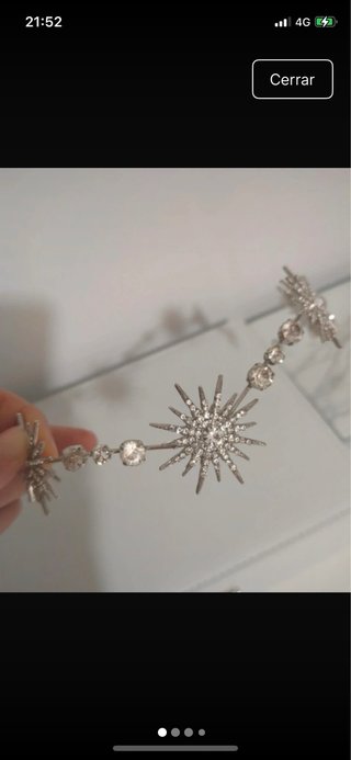 Tiara de Novia con Estrellas