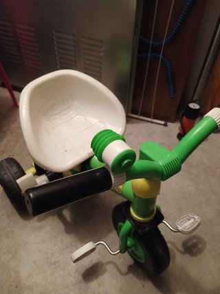 Triciclo Infantil Verde y Blanco