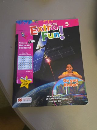 Libro de extra fun 6 primaria