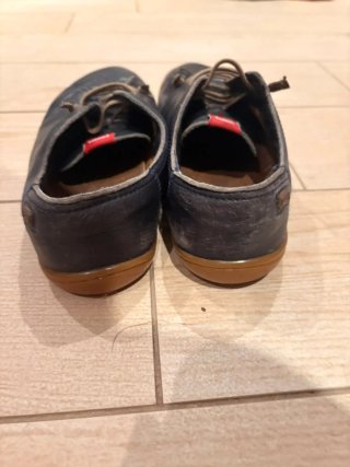Zapatos Camper Azul Marrón