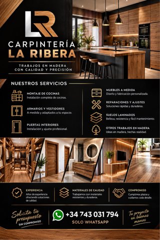 Montaje de muebles / carpinteria a domicilio