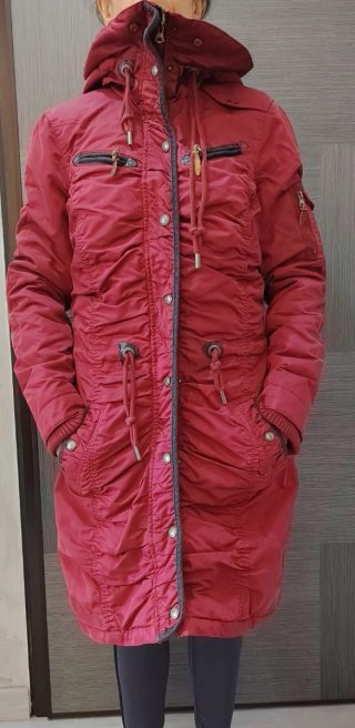 Giacca donna rossa