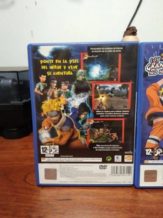 Pacchetto/Lotto PS2 Naruto Completi PAL ESP