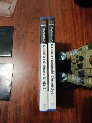 Pacchetto/Lotto PS2 Naruto Completi PAL ESP