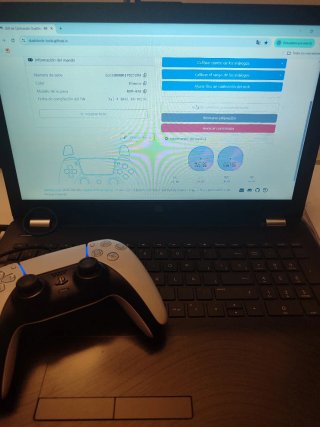 Mando PS5 DualSense joysticks TMR blanco