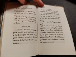 Libros muy antiguos família Real Española