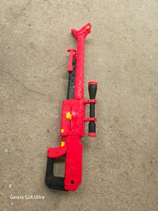 Pistola Nerf Roblox Serpiente Roja