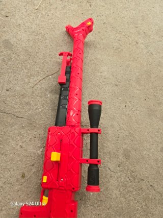 Pistola Nerf Roblox Serpiente Roja