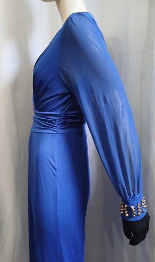 Tuta elegante donna blu