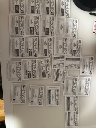 Lote 28 Cartas Madrid Panini 26/27