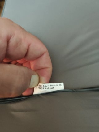 Paraguas Porsche Gris