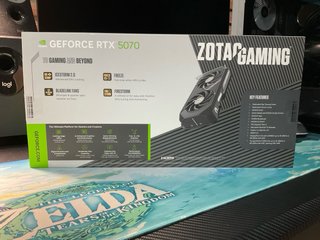 Tarjeta Gráfica Zotac Gaming GeForce RTX 5070 12gb