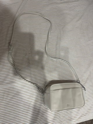 Bolso bandolera beige