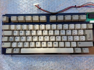 Tastiera Amiga 500 Italiana LED Verde