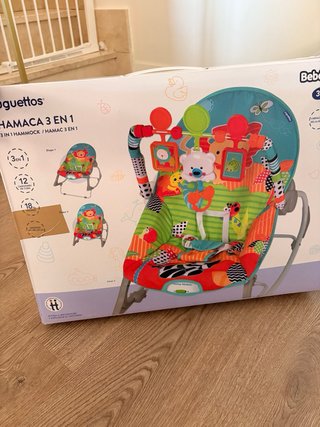 Hamaca vibratoria infantil