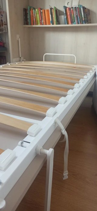 Cama abatible vertical 105 cm con altillo