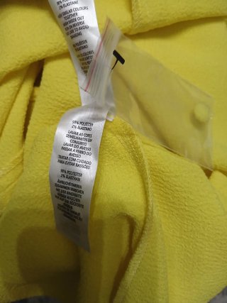 Vestito giallo corto