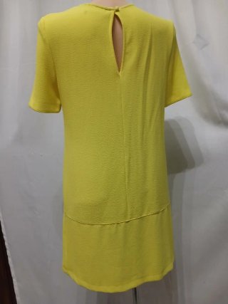 Vestito giallo corto