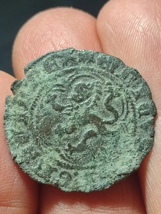 Moneda antigua Enrique III