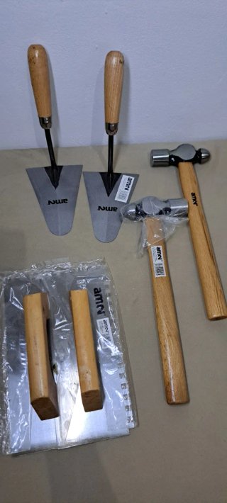 Conjunto herramientas construcción
