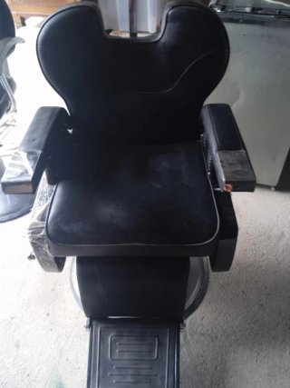 Sillón de Peluquería Negro
