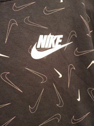 Sudadera Nike con Capucha Negra Talla L