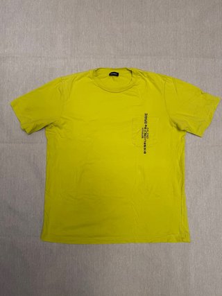 Camiseta Diesel Hombre Talla L Amarilla