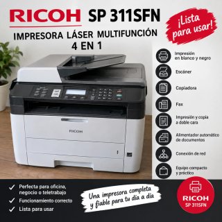 Impresora Multifunción Ricoh SP 311SFN