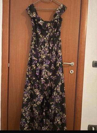 Abito lungo floreale